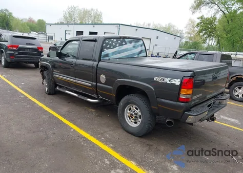2004 GMC Sierra 2500Hd Slt из США, поврежденный, VIN 1GTHK29U14E229035